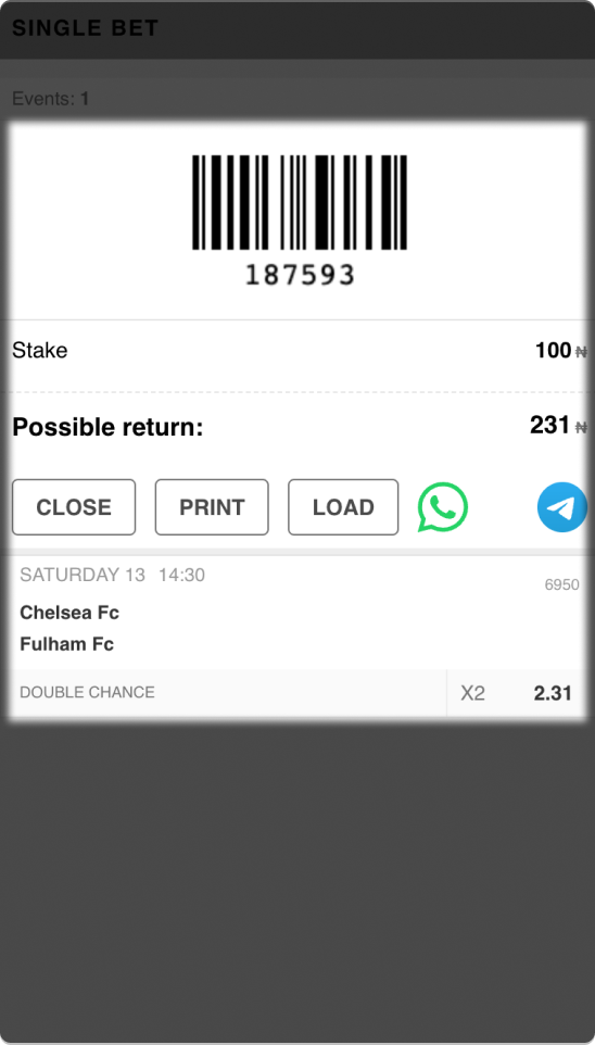 2. How to book a bet