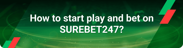 How to start and bet on SHUREBET 247?