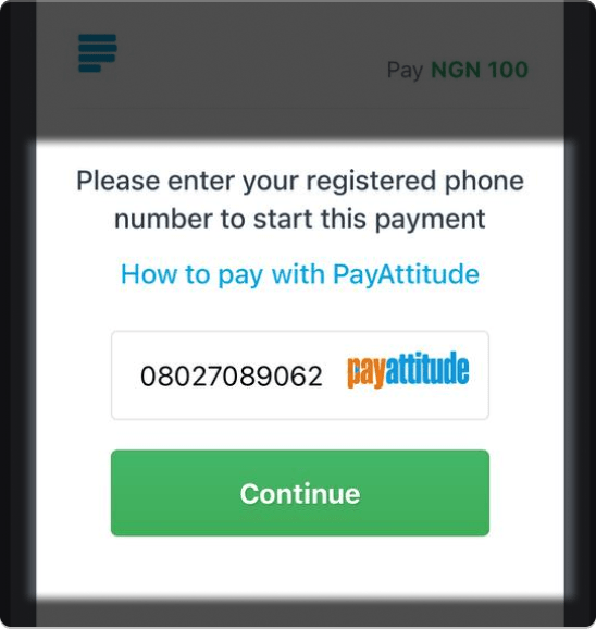 6. How to Deposit using PayAttitude