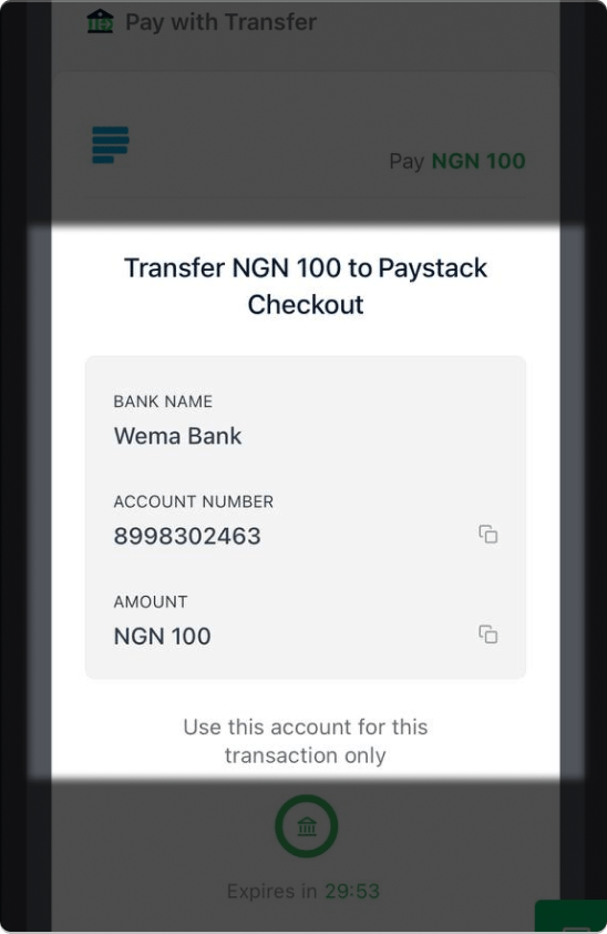 4. How to Deposit using Transfer