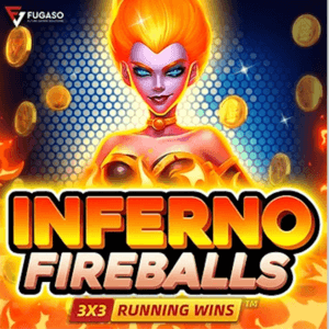 Inferno Fireballs: Running Wins casino game by Fugaso