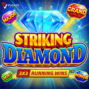 Striking Diamond: Running Wins casino game by Fugaso