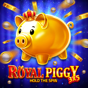 3x5 Royal Piggy: Hold The Spin casino game by Gamzix