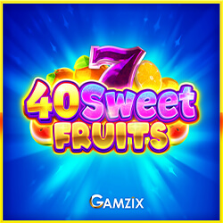 40 Sweet Fruits casino game by Gamzix