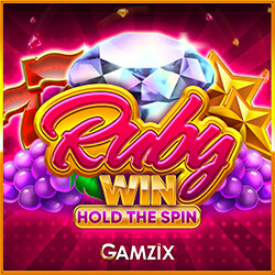 Ruby Win: Hold The Spin casino game by Gamzix