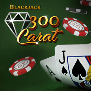 300 Carat BlackJack casino game by Leap Slot