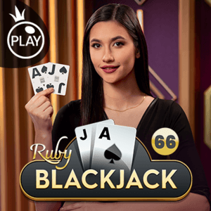 Blackjack 66 - Ruby casino game by Pragmatic Play Live 