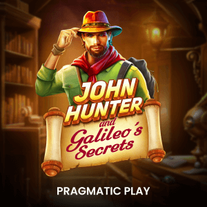 John Hunter and Galileo’s Secrets casino game by Pragmatic Play