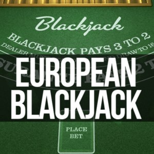 European Blackjack casino game by Betsoft