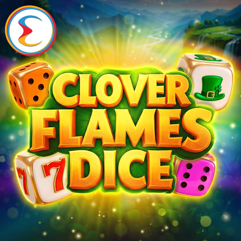 Clover Flames Dice