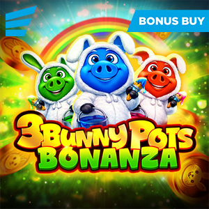 3 Bunny Pots Bonanza