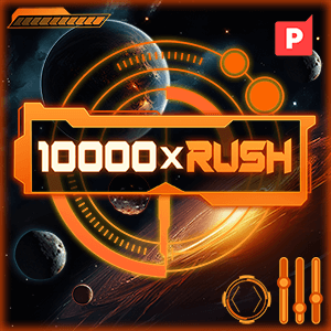 10000 x Rush casino game by Platipus